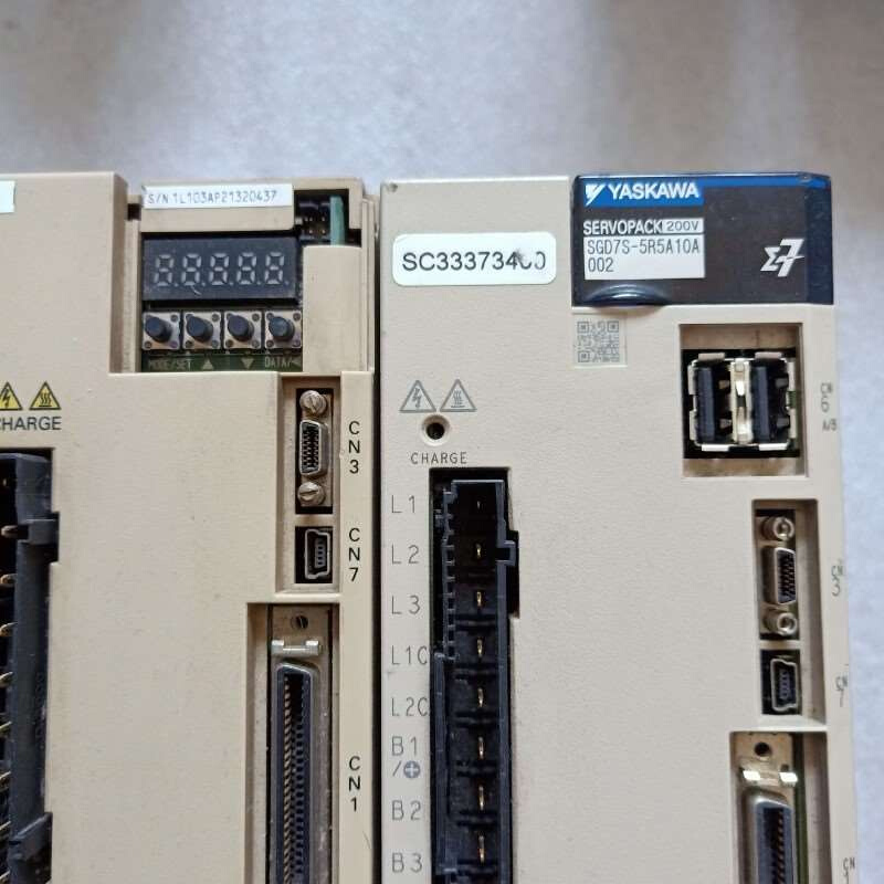 拍前询价：拆机安川驱动器SGDV-5R55A01A002000.