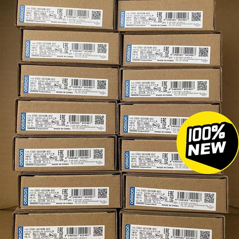 拍前询价：(议价)OMRON全新原装正品温控器 E5DC-QX2ASM-802