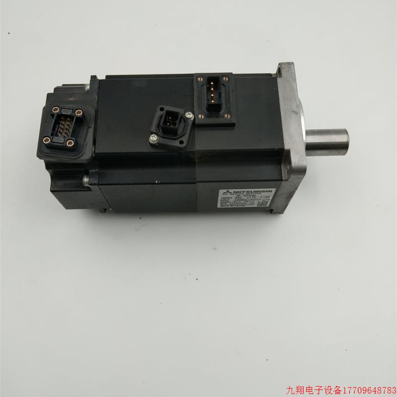拍前询价:原装拆机三菱200W伺服电机HF-KP23B带刹车现货实物图,