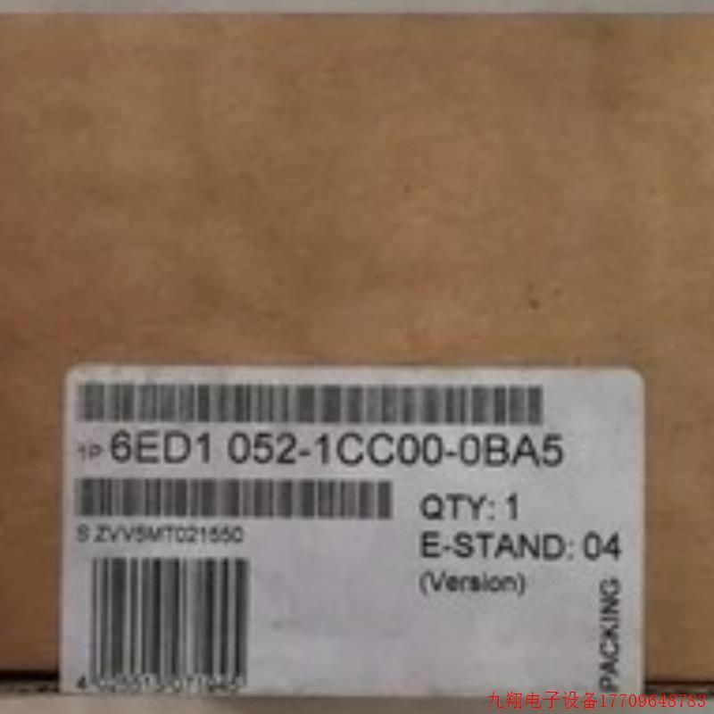拍前询价:询价原装6ED1052-1CC00-0BA5LOGO 24 CPU逻辑模块6ED10