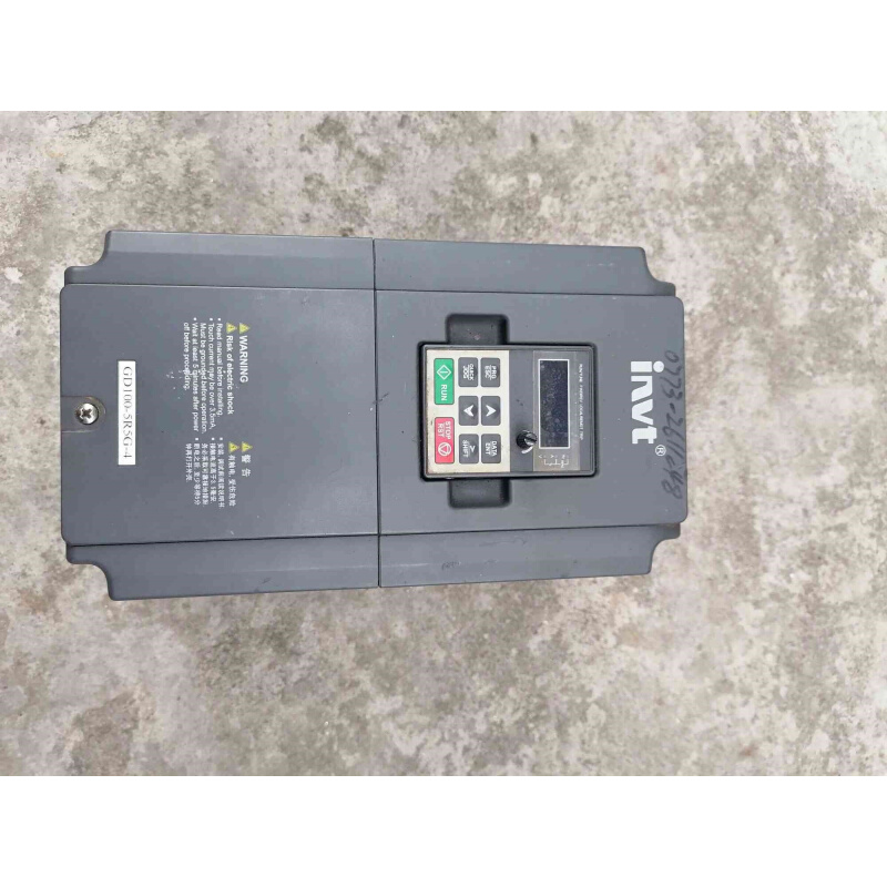 拍前询价：拆机正品英威腾GD100-5R5G-4功能正常,测试好.