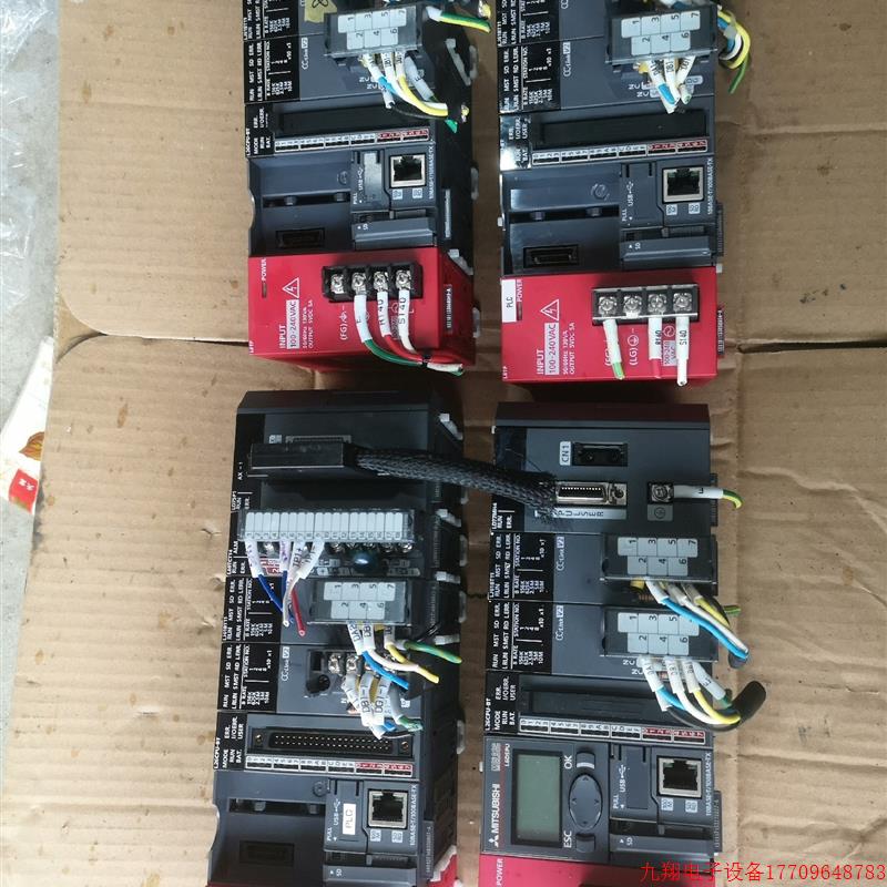 拍前询价:(议价)三菱L系列plc现货拆机四套,成色新没划痕