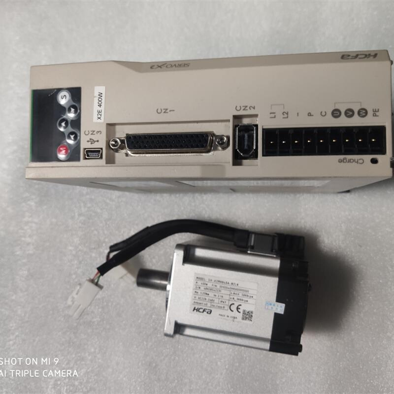 拍前询价：(议价产品)拆机二手禾川x2配套400瓦 SV-X2EA040A/SV-