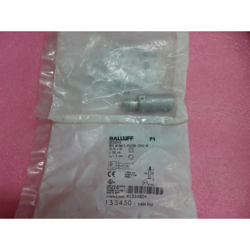 拍前询价：全新原装BALLUFF BES02K9 BES M18MF1-PSC50A-S0