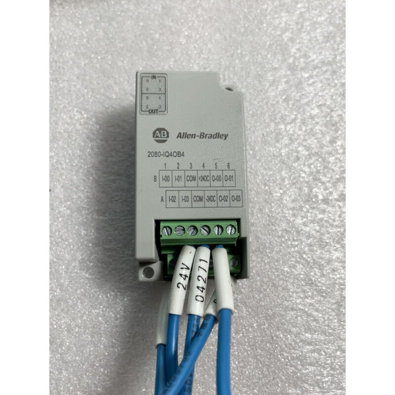 拍前询价：（议价）AB罗克韦尔 2080-IQ4OB4，模块二个。单价