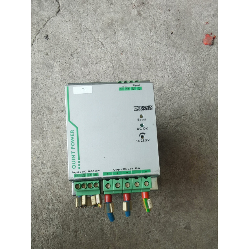 拍前询价：菲尼克斯电源，拆机货，包好使，物品实图拍摄，具体详