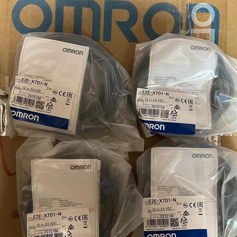 拍前询价：(议价)OMRON原装全新感测器E2E-X7D1-N 2M