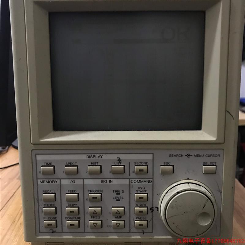 拍前询价:日本ONO SOKKI小野CF-4210A FFT分析仪议价议价