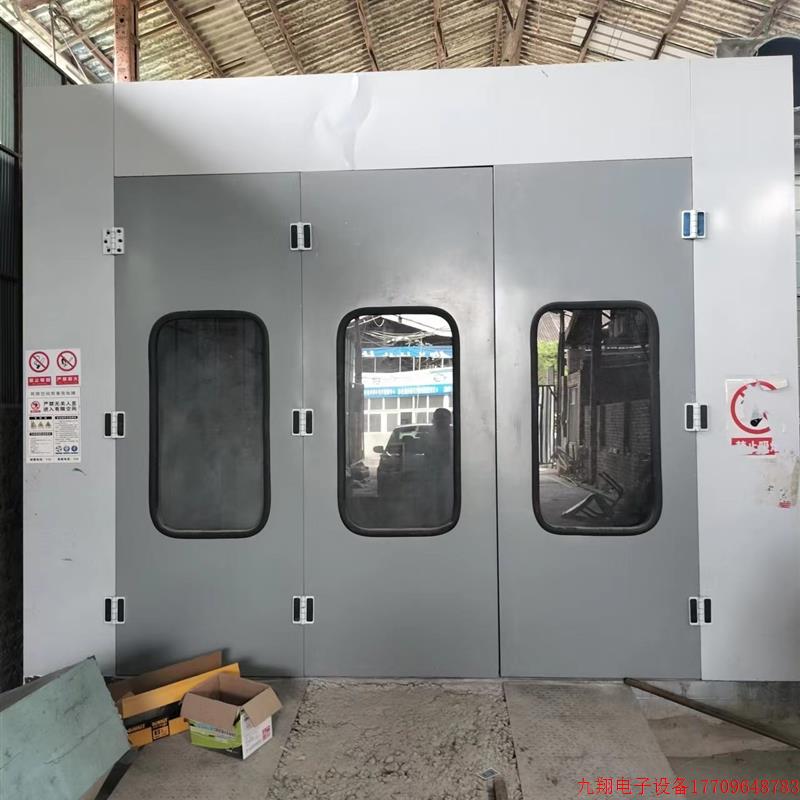 拍前询价:(议价)准新烤房带钣金大门烤漆房图片就是实物高端喷漆