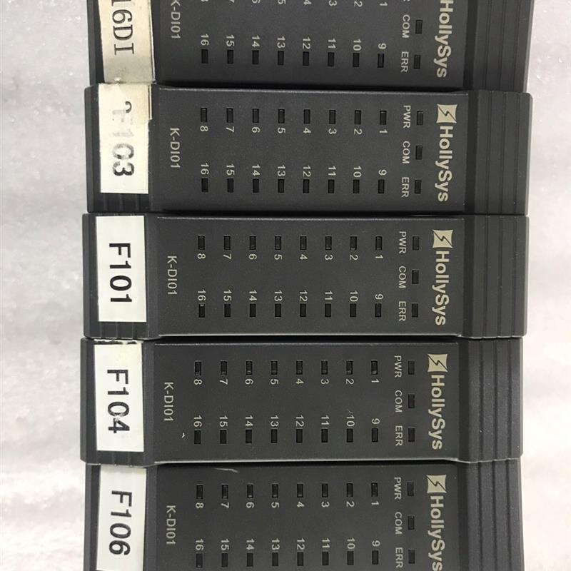 拍前询价：(议价产品)和利时模块K-DI01 拆机现货,功能完好,成色