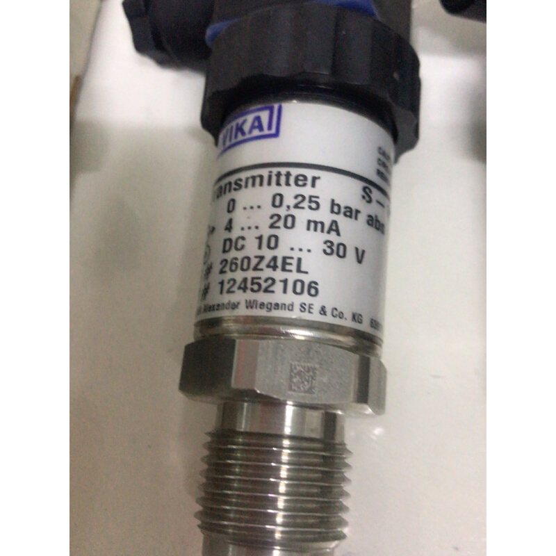 拍前询价：WIKA压力传感器S-10 0-0.25bar 需要联系全新原装拍前