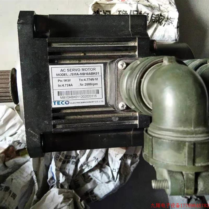 拍前询价:TECO 伺服电机 JSMA-MB10ABK01