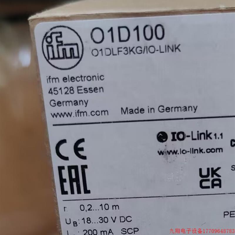 拍前询价:【包邮】 IFM O1D100 O1D103 O1D105 O1D106