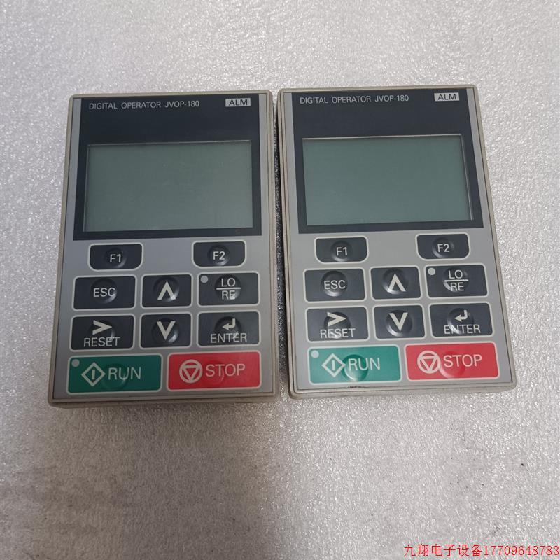 拍前询价:安川H1000中文面板JV0P-180,9成新,功能完好,运