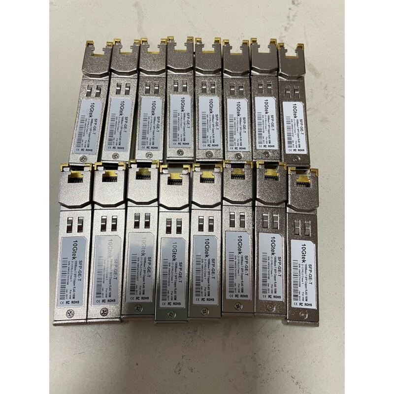 拍前询价：（议价）10Gtek ASF-GE-T  千兆SFP转RJ45光转电
