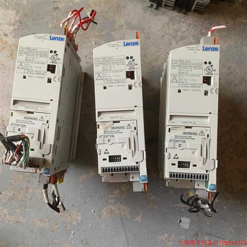 拍前询价:(议价)伦茨8200系列变频器0.75kw 单相220V