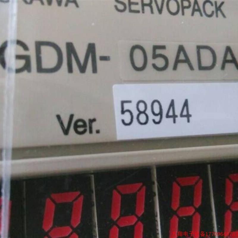 拍前询价:SGDM-05ADA-V原装安川伺服驱动器全新质保一年现货包邮