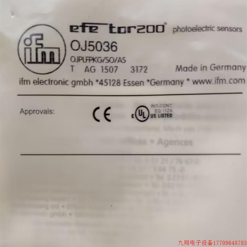 拍前询价:【包邮】 IFM OJ5036 OJ5049 OJ5054 OJ5055 全新原装