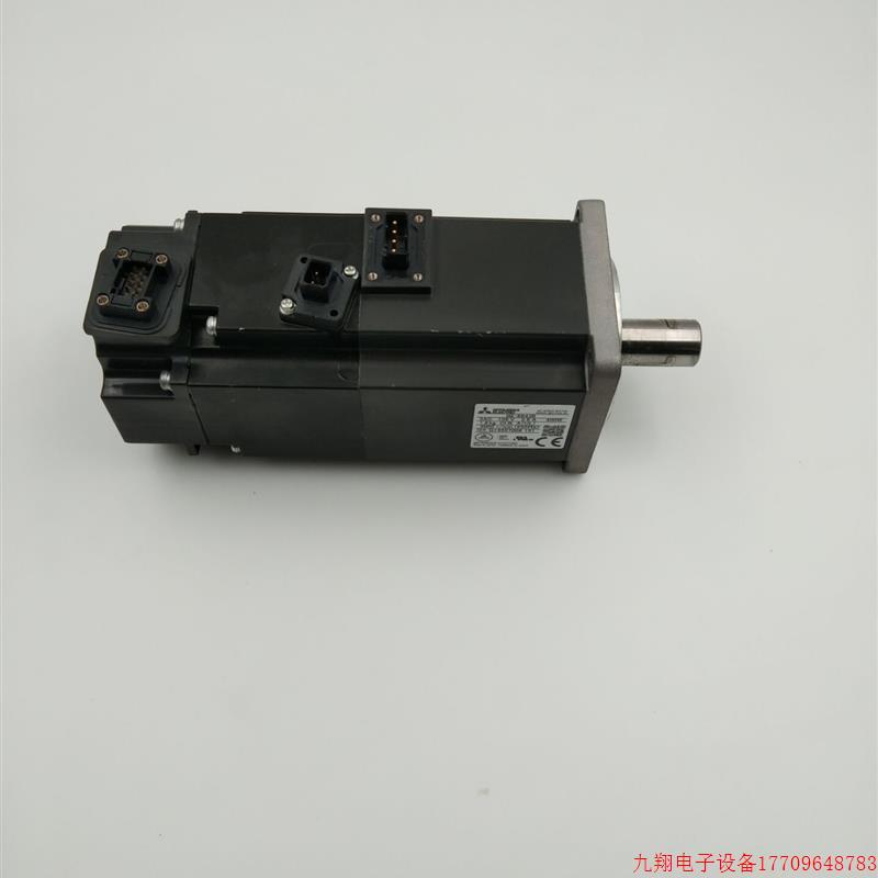 拍前询价:原装拆机三菱J4系列400W伺服电机HG-KR43B带刹车现货