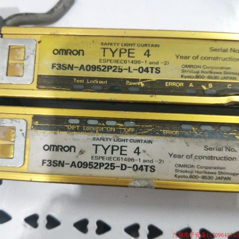 拍前询价:A028*拆机正品 F3SN-A0952P25-L-04TS F3SN-A0952P25-D