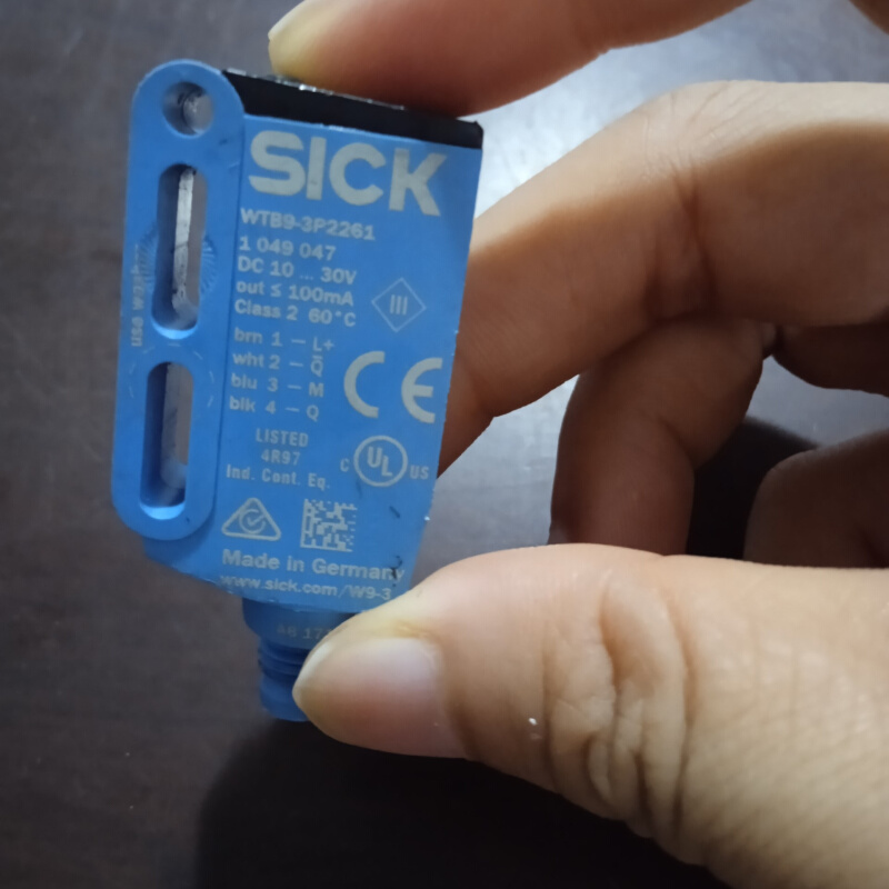 拍前询价：SiCK原装正品西克传感器拆机WTB9-3P2261剩余9成