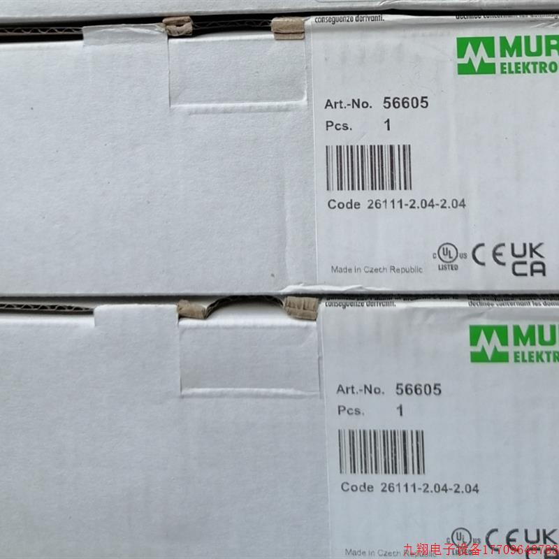 拍前询价:原装穆尔56605全新原装MURR正品56640 56602 56601 565
