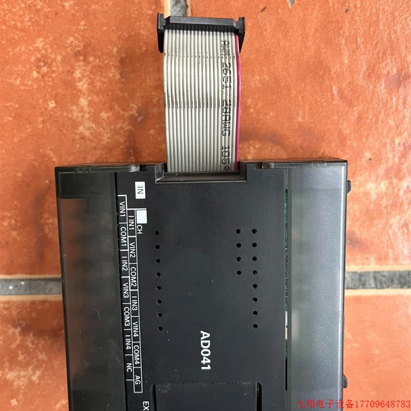 拍前询价:OMRON模拟量模块cp1w-ad041,功能完好外观如