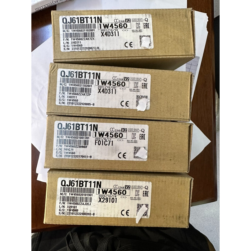 拍前询价：全新原装三菱 PLC QJ61BT11N 通讯模块实物图片全新原
