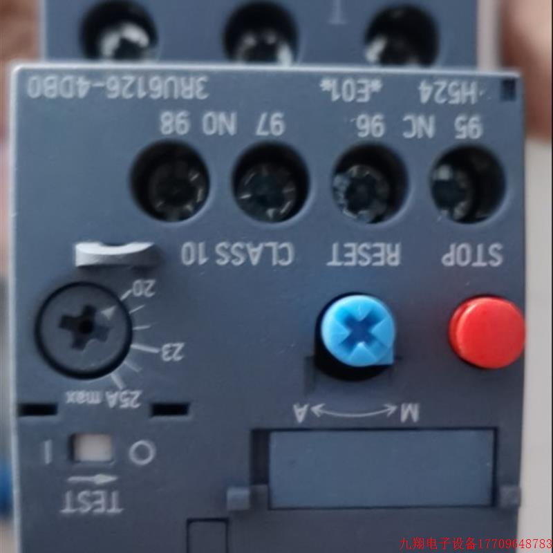 拍前询价:3RU6126-4DB0热过载继电器 20-25A 全新原装