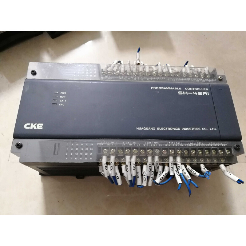 拍前询价：二手实拍图 CKE 光洋PLC可控制编程器SH-48R1 原装拆机