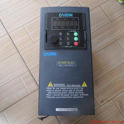 拍前询价:易控变频器EC505D5G07D5P43C 5.5KW 380V 原装拆机 现