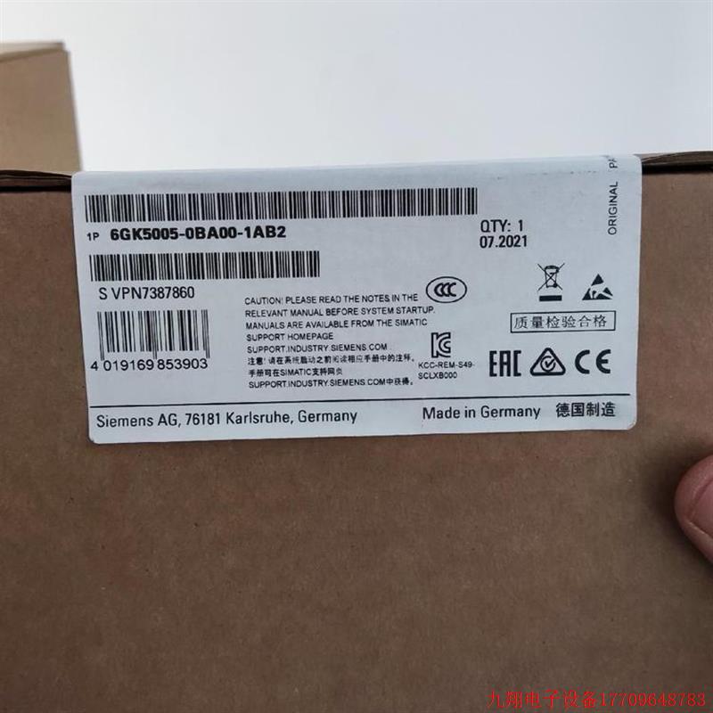 拍前询价:XB005以太网交换机6GK5005-0BA00-1AB2/6GK5005-0BA10-