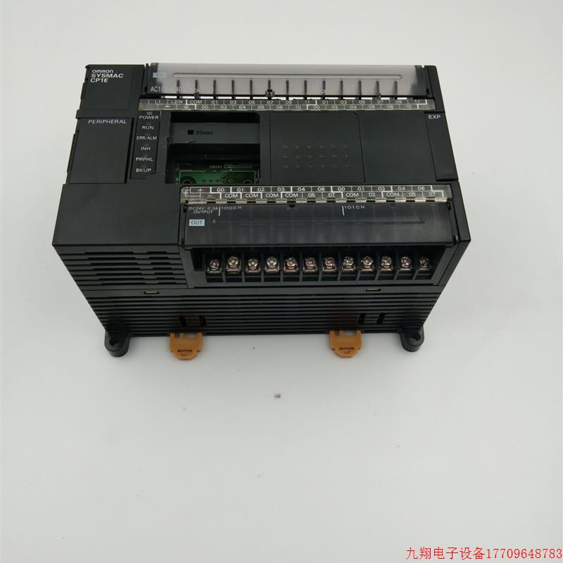 拍前询价:原装拆机PLC CP1E-E40DR-A现货实物图,九成新