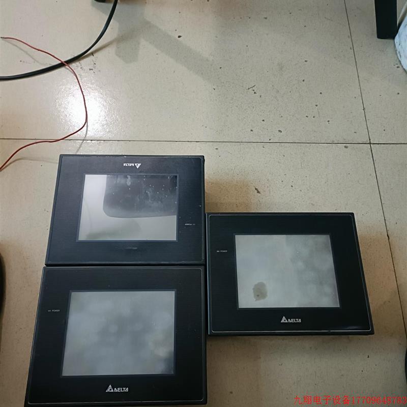 拍前询价:拆机台达触摸屏幕三台,DOP-B05S111,DOP-B05S