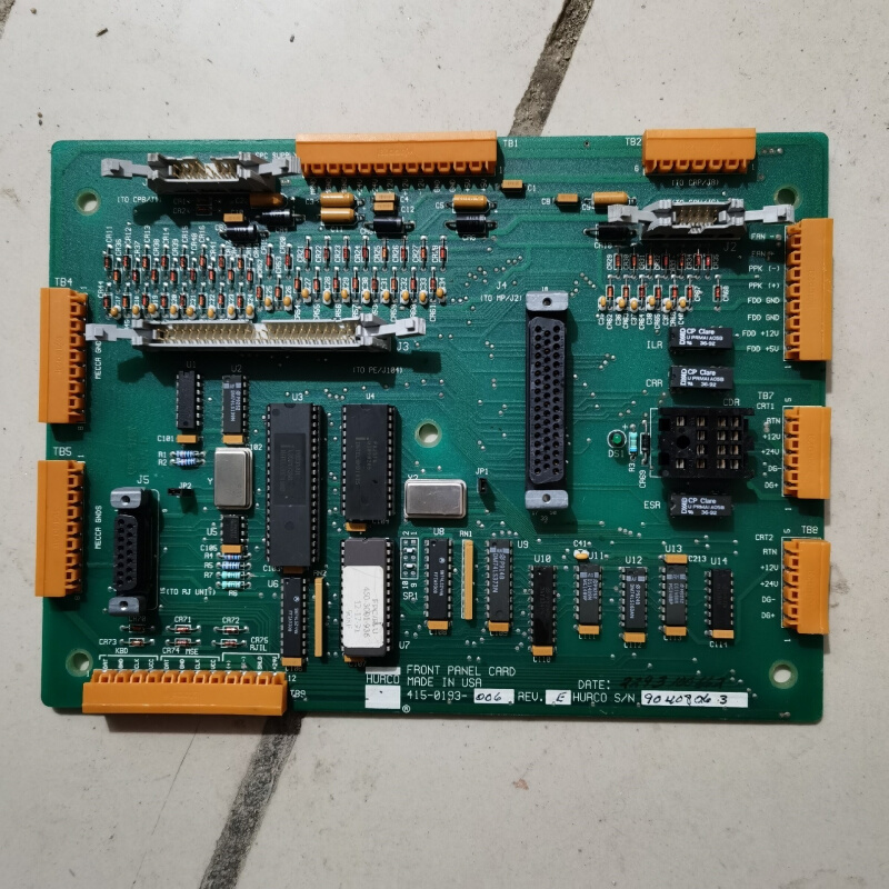 拍前询价：Hurco front panel card 415-019全新原装拍前请询价