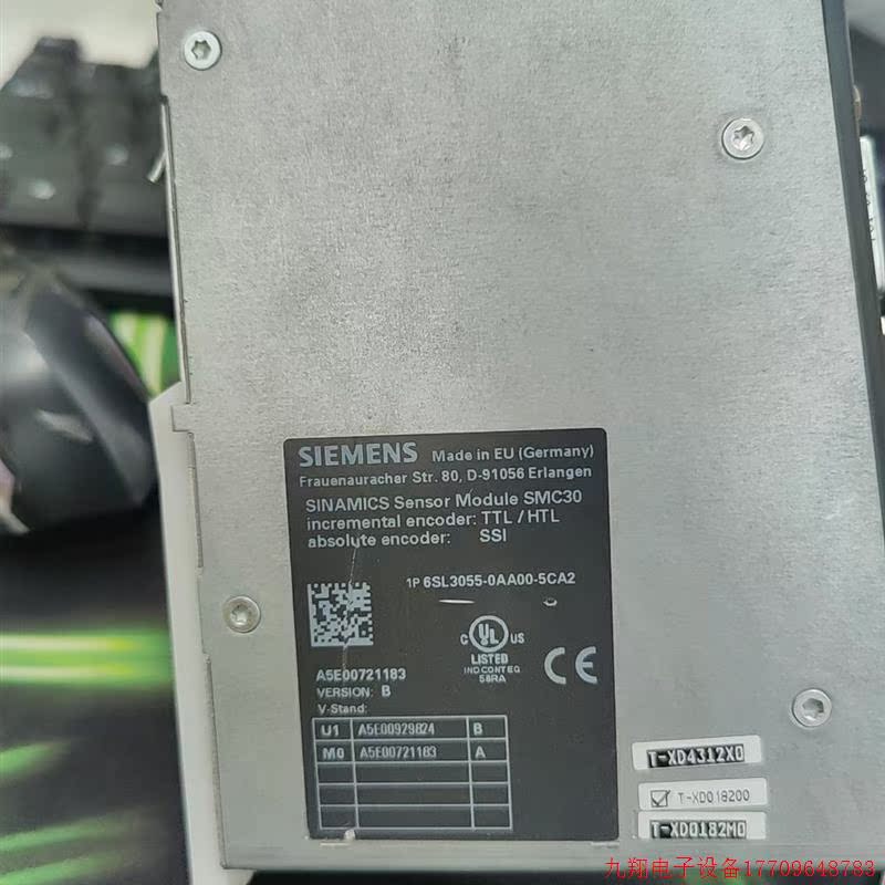 拍前询价:SMC20 6SL3055-0AA00-5CA2 现货