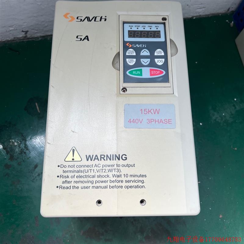 拍前询价:拆机三基SA系列15KW 380V SA-4150C变频器