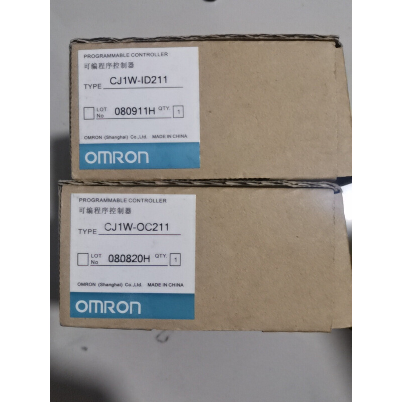 拍前询价：（议价）OUMUdxCJ1W-ID211，CJ1W-OC211已出，标价为