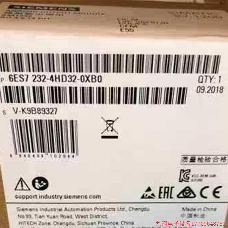 拍前询价:6ES7 232/6ES7232-4HB32/4HD32-0XB0/6ES7234-4HE32-0X