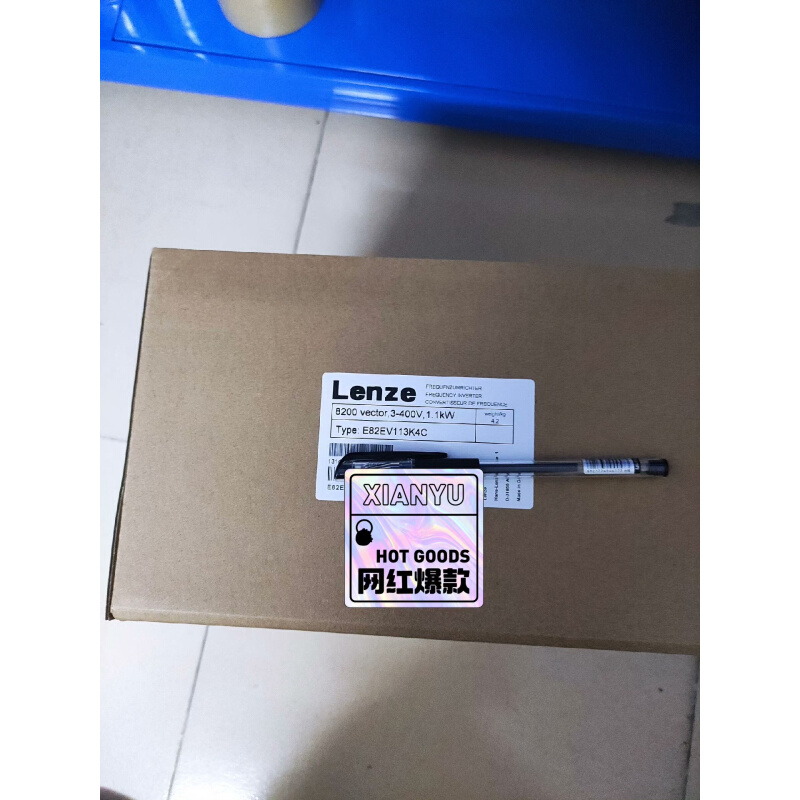 拍前询价：(议价）E82EV113K4C伦茨变频器两台现货溢价出售