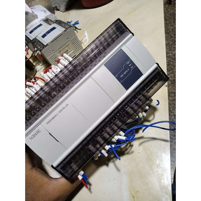 拍前询价：口罩机设备上拆下来一个PLC很新包好用XD5-48T6-E