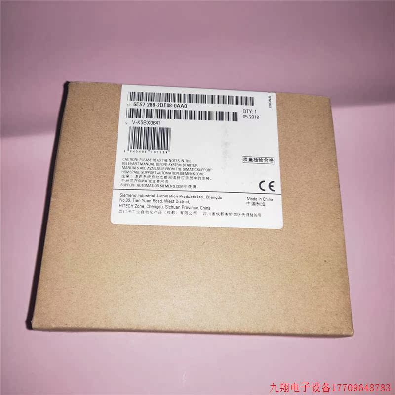 拍前询价:1P 6ES7288-2DE08-0AA0SMART200 EM DI08 6ES72882DE08
