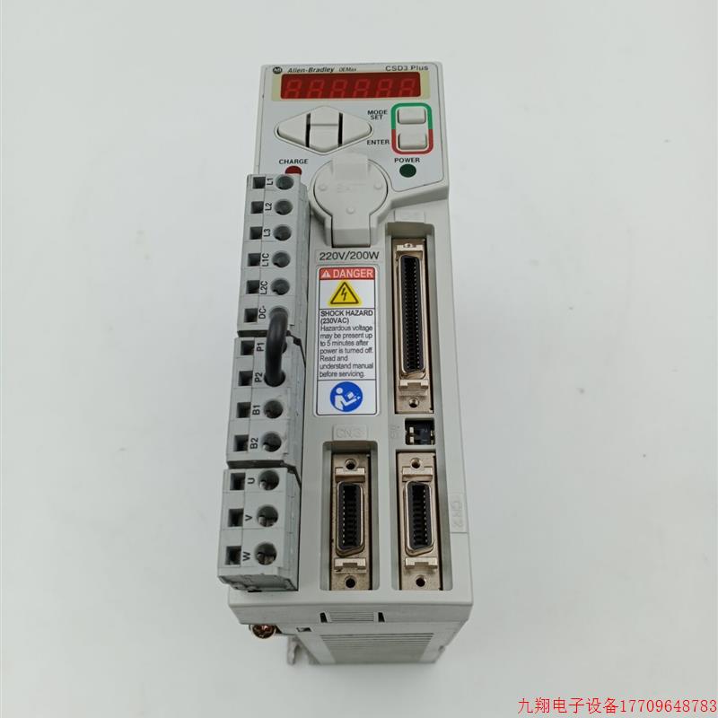 拍前询价:原装拆机Allen-Bradley伺服驱动器2003-CSD3-02BX2现货