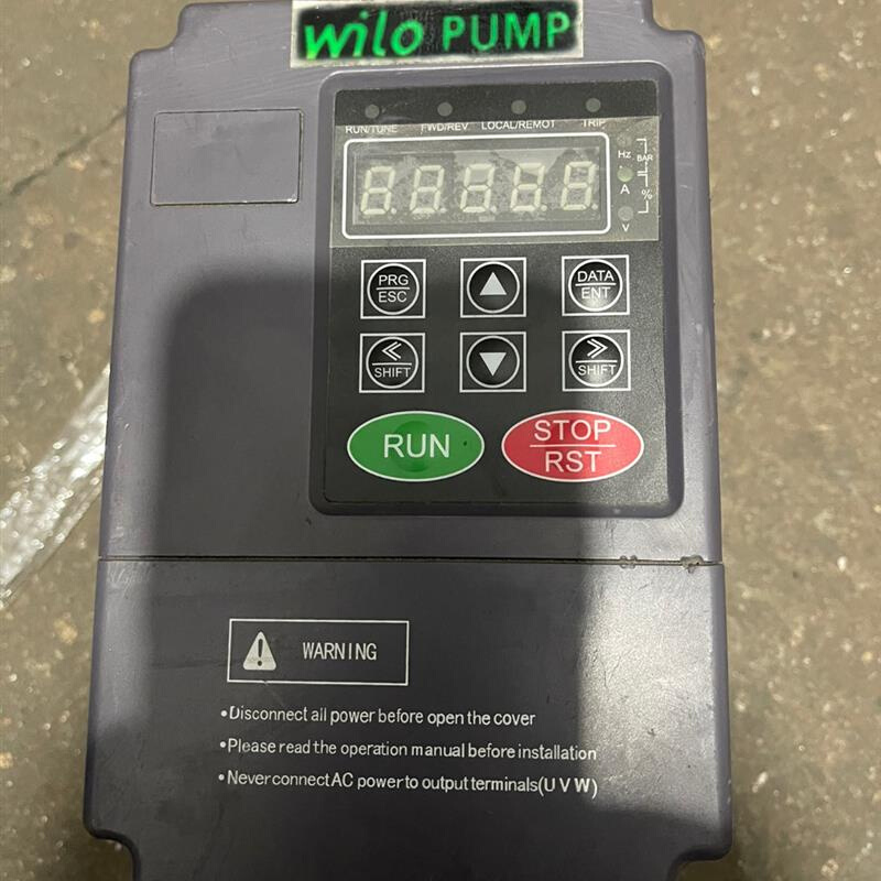 拍前询价：(议价产品)变频器B603-2001/0.75KW-220V