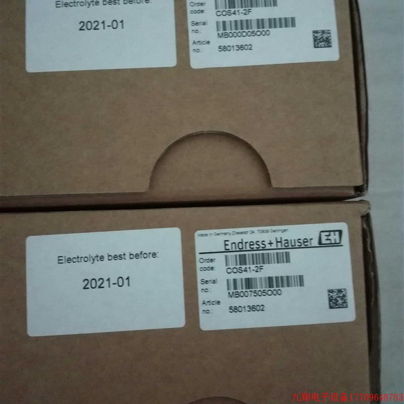 拍前询价:COS41-2F德国E+H溶解氧探头COS41-2F COS41-4F  现货特