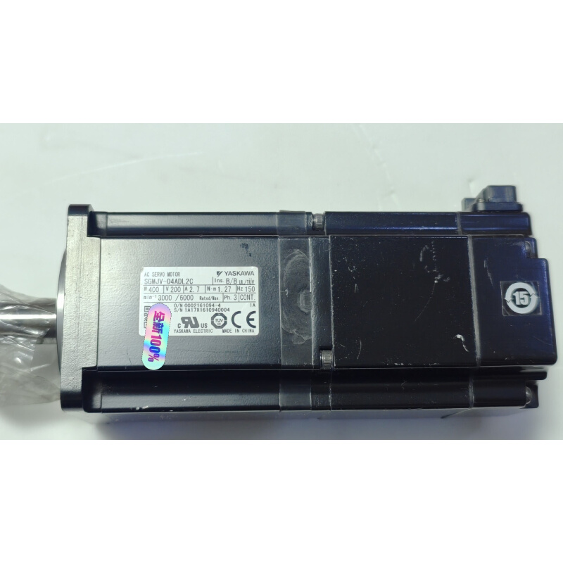 拍前询价：全新 安川伺服电机SGMJV-04ADL2C实物拍摄全新全新原装