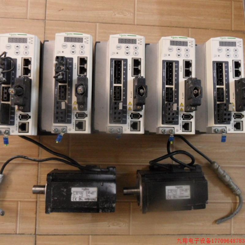 拍前询价:施耐德伺服电机BCH0802O12A1C 驱动器LXM23AU07M3X 750
