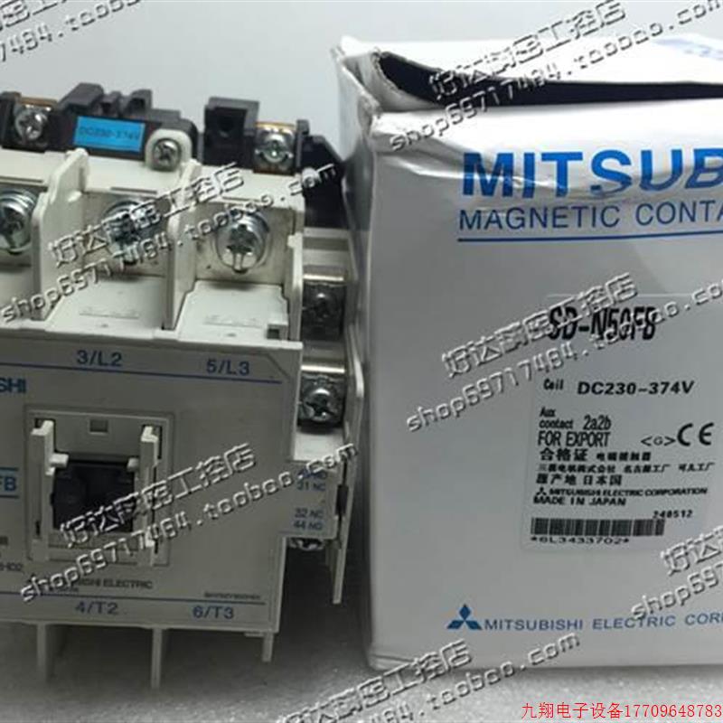 拍前询价:原装正品MITSUBISHI  直触流接器 SD-5 0FNB 2