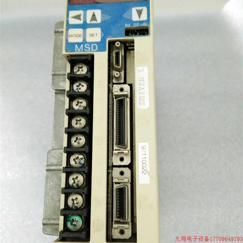 拍前询价:Panasonic/ 伺服驱动器 MSD083A1XK