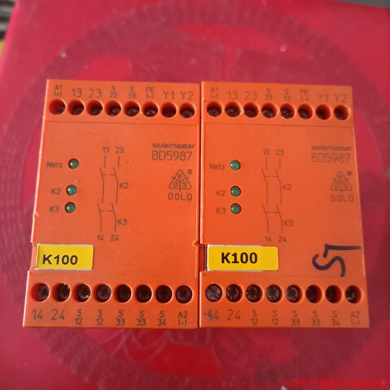 拍前询价:(议价)BD5987 原装德国DOLD多德安全继电器